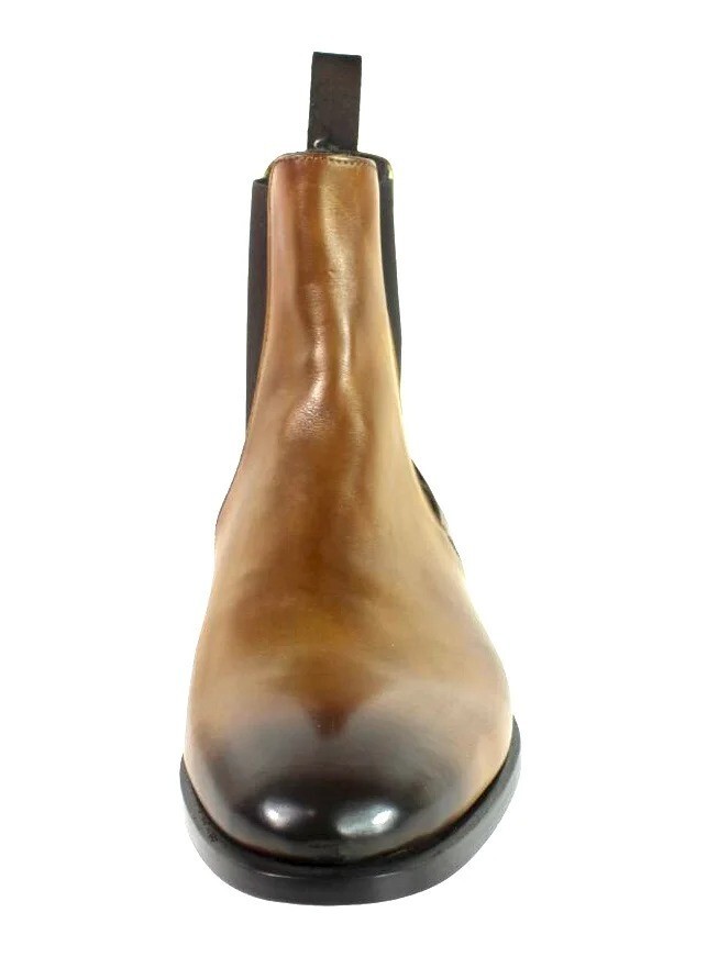 Chelsea Cognac Italian Ankle Boots for Men | eBay display picture 1