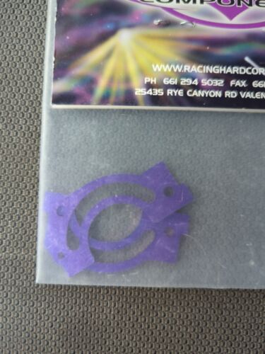 Vintage Yokomo GT4 1/10 4wd Touring Car Purple Titanium Brake Calipers Hardcore - Picture 4 of 4