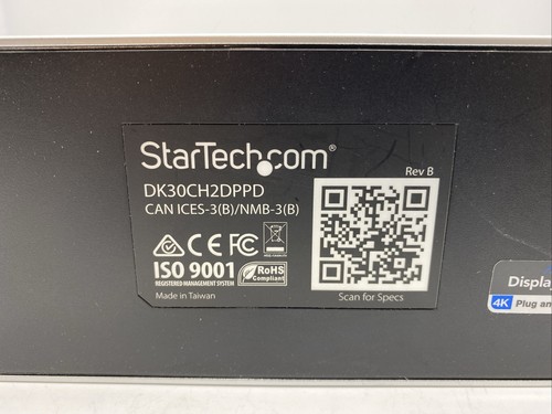 StarTech Triple-4K Monitor USB-C Docking DK30CH2DEP DK30CH2DPPD Lot of 10 - Picture 13 of 13