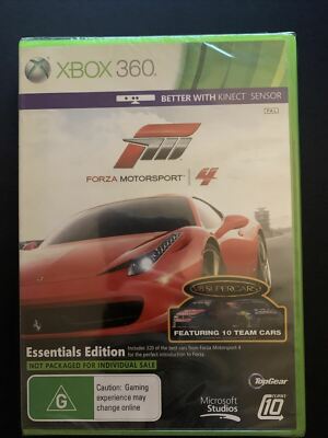 *New Sealed* Forza Motorsport 4 - Microsoft Xbox 360 PAL Game