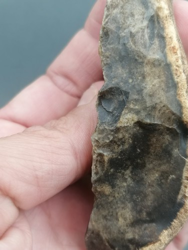 Early Middle Paleolithic Neanderthal Mousterian Backed Knife North of France - Picture 9 of 18