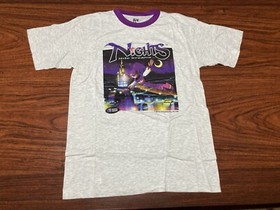 Sega Saturn NiGHTS Video Game Sonic Team Presents Vintage Tee T Shirt One Size