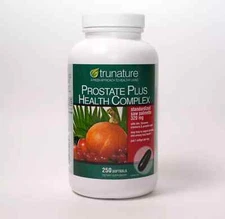 trunature Prostate Plus Health Complex, 250 Softgels with Saw Palmento