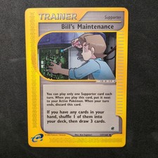 Bill's Maintenance 137/165 Expedition Base Set Regular on eBay