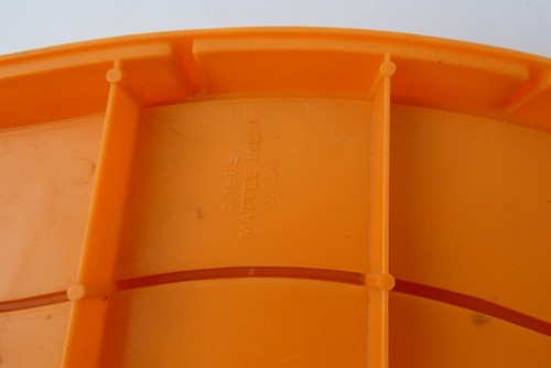 Vintage 1969 Used Orange Mattel Inc. USA 6506-0430 2 Lanes Swivel Track - Picture 13 of 13