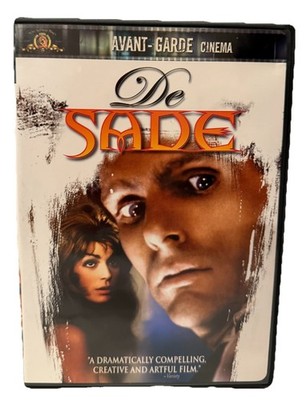 De Sade DVD 1969 MGM Avant-Garde Cinema Widescreen