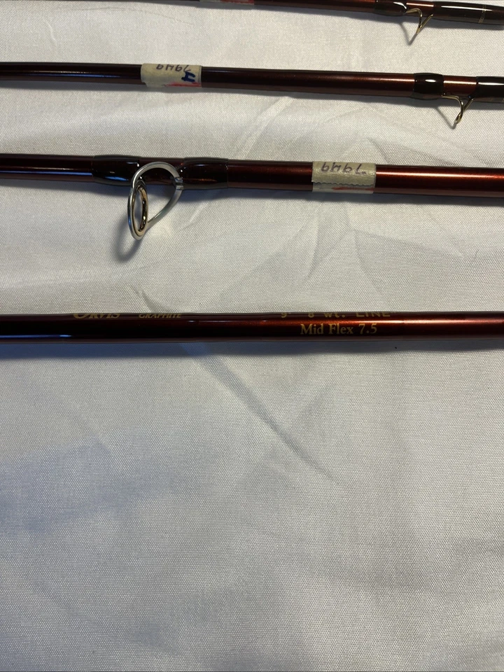 Nuevo Orvis Zero Gravity 9’ 8 Wt. Caña y tubo de pescar con mosca MID FLEX 7,5 4 piezas. "R" Foto 3 de 4
