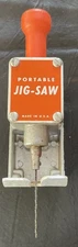 Vintage Tool Portable Jig Saw USA, Attachment for Drill | FREE S&H