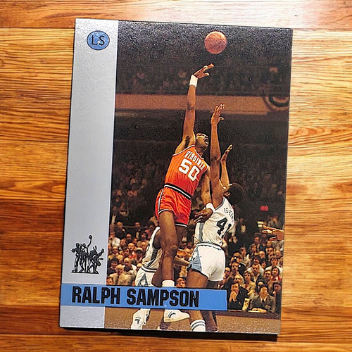 1991 John R. Wooden Award - #12 - Ralph Sampson - UVA - University of Virginia - Picture 1 of 2