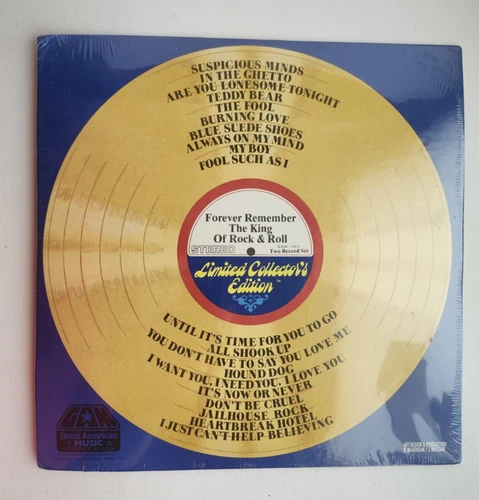 Elvis Presley – Forever Remember King of Rock & Roll 2x LP *NEW Sealed GAM 1003