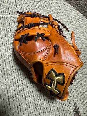 Under Armour Baseballhandschuh starr QBB0293 hergestellt in Japan SoftBank Ha...