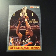 1990-91 NBA Hoops David Robinson All Rookie Team San Antonio Spurs