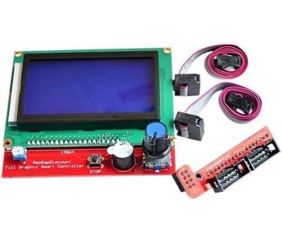 Full Graphic Smart Controller 12864 LCD Display for RAMPS 1.4 RepRap 3D Printer