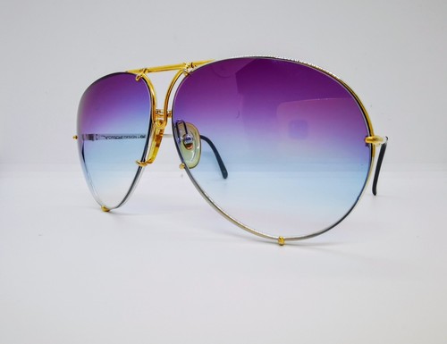 Vintage Porsche Design By Carera 5621 Sunglasses - Bicolor Silver/Gold