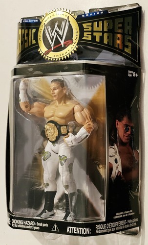 WWE CLASSIC SUPERSTARS SERIES 1 SHAWN MICHAELS "THE HEARTBREAK KID" FIGURE - Picture 8 of 8