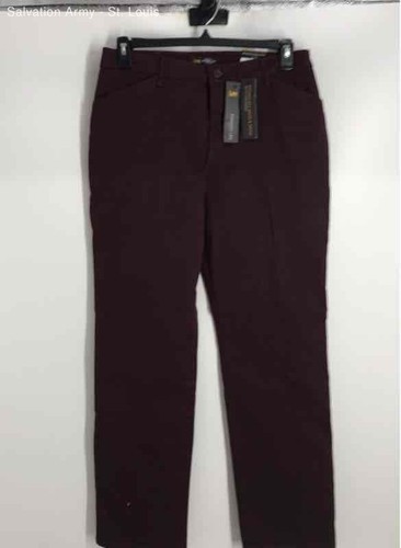 Lee Damen Cranberry Relaxed Fit Mid Rise Denim Straight Leg Jeans Größe 10
