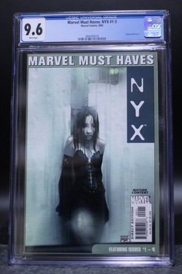Marvel Must Haves (2001) #22 Middleton X-23 CGC 9.6 White Pgs Reprints NYX #1-3