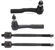Front Inner and Outer Tie Rod Set Fits 2013-2015 Chevrolet Malibu