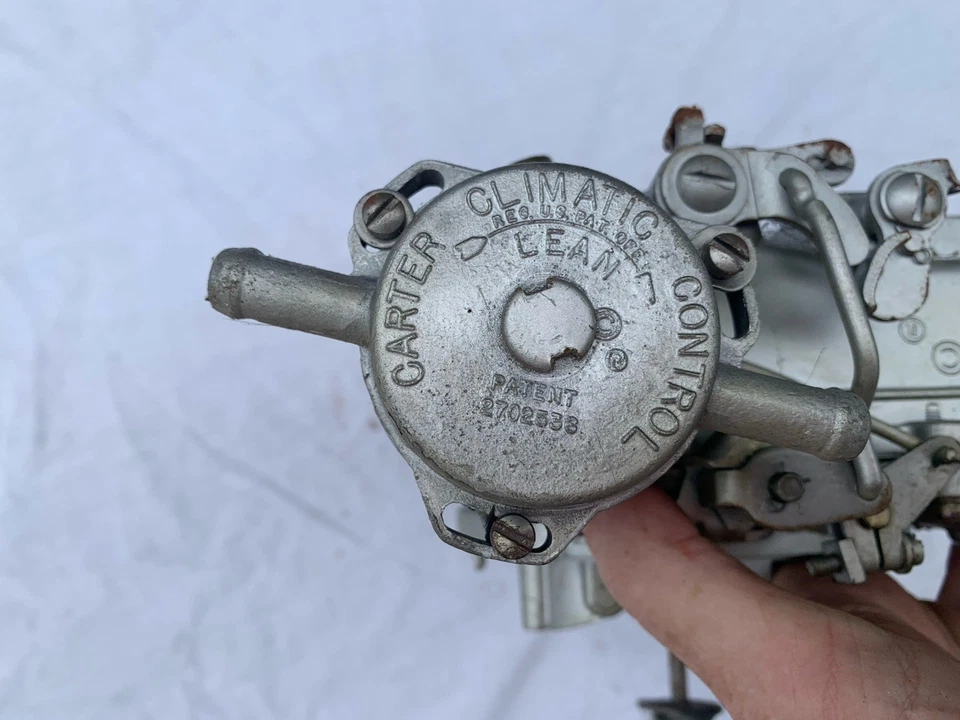 Carburador Lincoln Continental 1962 1644 Carter 4 barriles reconstruido Foto 4 de 4