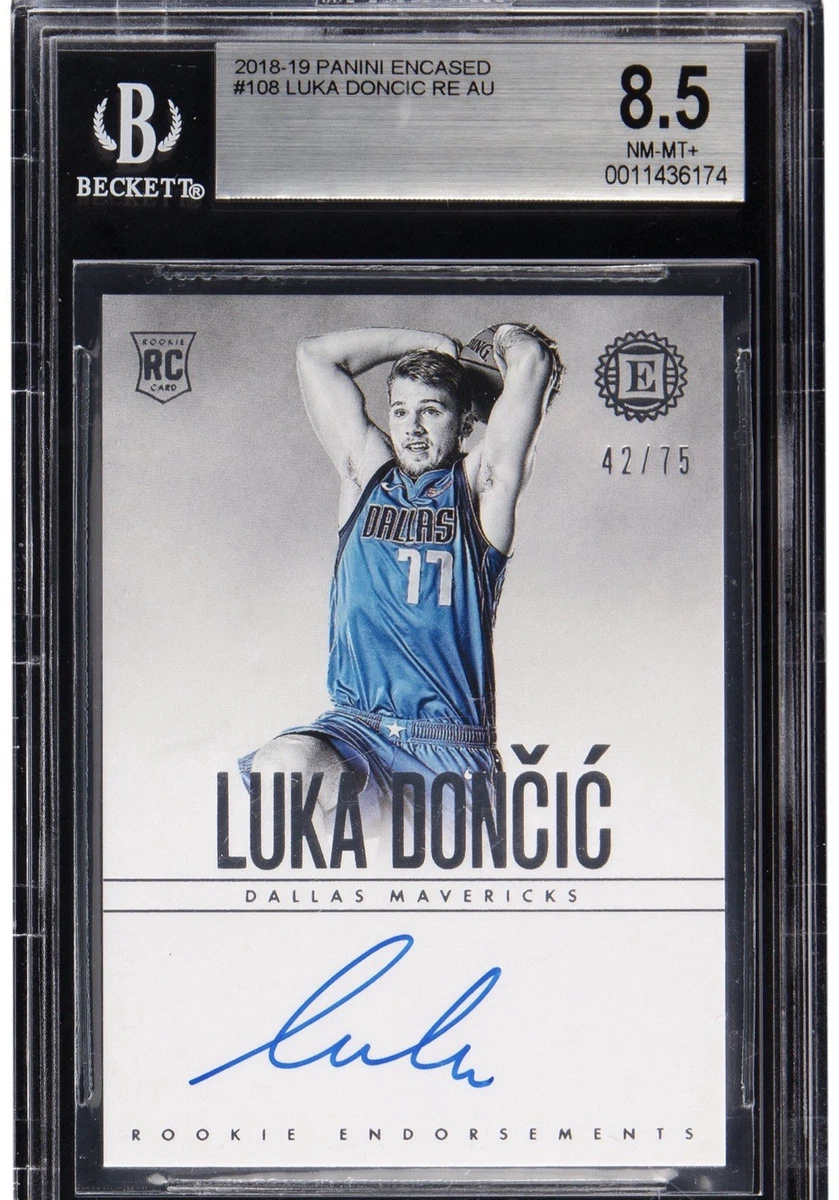 Luka Dončić Basketball Sports Trading Cards & Accessories
