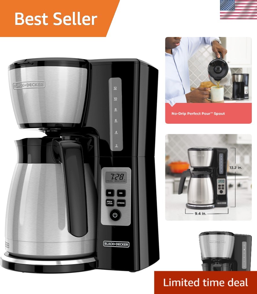 With Vortex Technology & Thermal Carafe