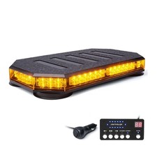 Led Roof Top Strobe Beacon Light Bar Hazard Warning Emergency Flashing Snowplows