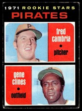 1971 Topps Rookie Stars RC Pittsburgh Pirates #27