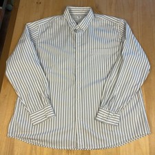 Uniqlo Men's Striped Formal Shirt 3XL 100% Cotton