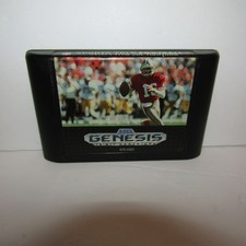 NFL Sports Talk Football 93 Starring Joe Montana Sega Genesis Cartridge Only