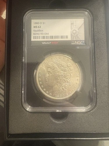 1880O Morgan Silver Dollar $1 NGC MS 62