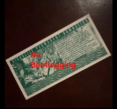 Dying Fetus ''Infatuation with Malevolence'' Promo Insert/Flyer Original