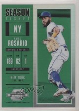 2018 Panini Chronicles Contenders Optic Green Prizm 28/50 Amed Rosario #1 u6m
