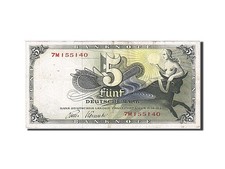 [#260229] Banknote, GERMANY - FEDERAL REPUBLIC, 5 Deutsche Mark, 1948, 1948-12-0
