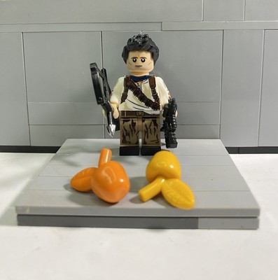Lego Minifigure Custom Uncharted Nathan Drake 3rd Party Mini Brick Lyl Pad Print
