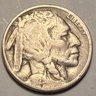 1929 Buffalo Indian Head Nickel Five 5C Cents