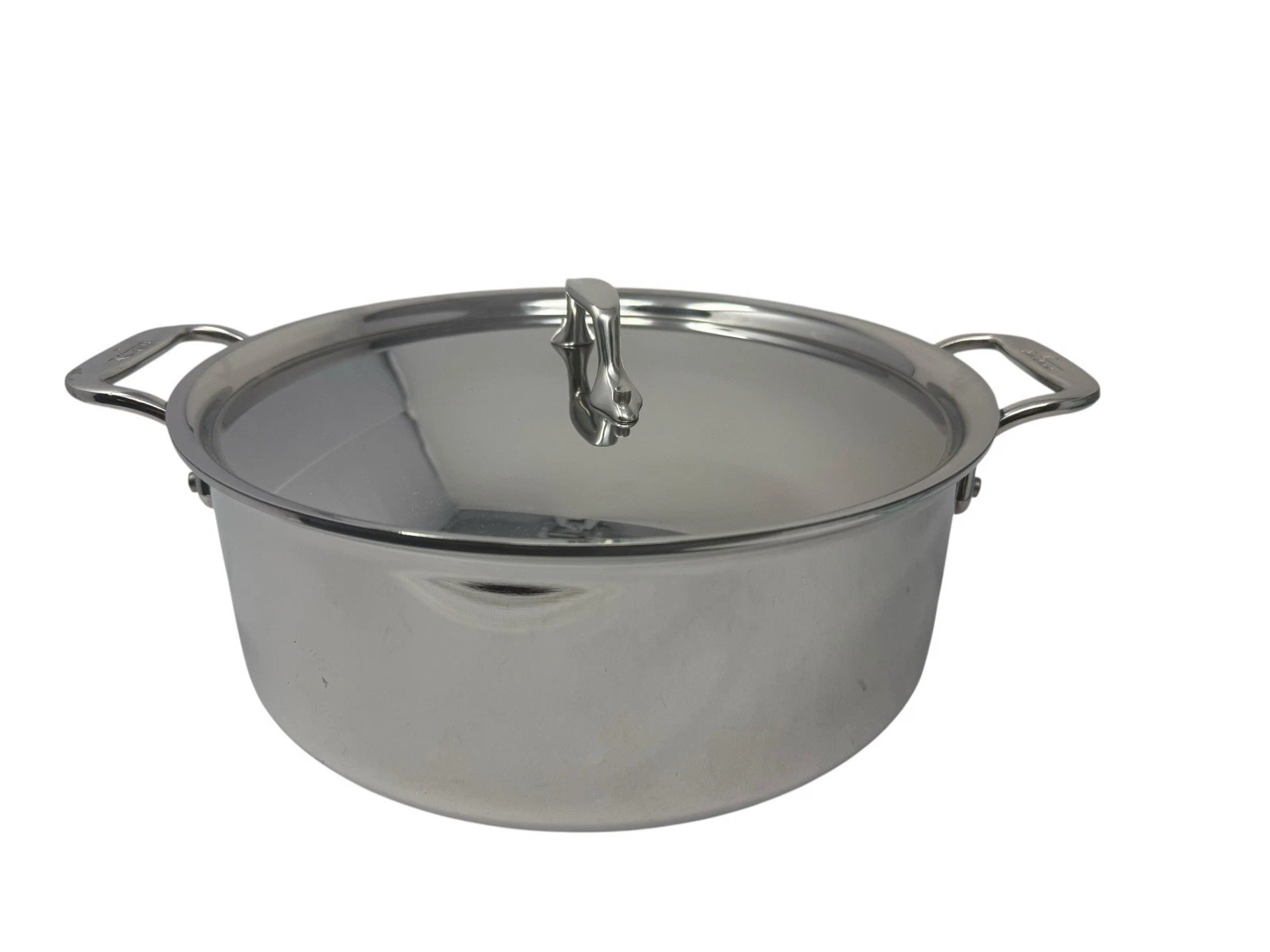 All-Clad D3 3-Ply Stainless Steel Stockpot 6 Qt Induction Oven Broiler Safe 600F