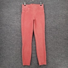 Spanx Leggings Womens S Small Orange Jeanish Ankle Mid Rise Stretch Pull On