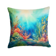 Caroline's Treasures Seaweed Throw Pillow DAC2824PW1414