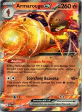 Armarouge ex Double Rare SV04: Paradox Rift 027/182 NM