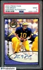 2000 Press Pass Certified Autograph Tom Brady RC Rookie ON CARD AUTO PSA 9