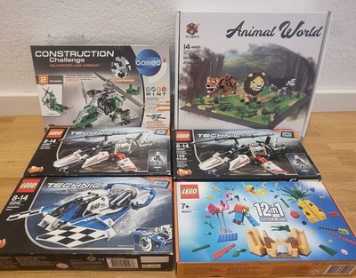 LEGO TECHNIC 42045, 42057 2x, LEGO 40411 + verschiedenes OVP + OBA