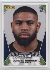 2020 Panini NFL Sticker & Card Collection Jordyn Brooks #100 Rookie RC. rookie card picture