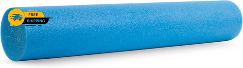 Rullo Schiuma 36" Massaggio Muscolare Cilindro Avvolgibile Back Therapy Yoga Esercizi Core - Foto 6 di 6