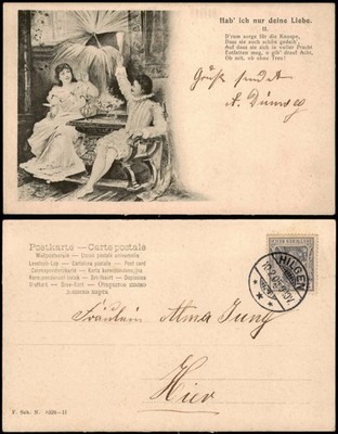 I only have your love. Love Lovers - Love at the Table 1905