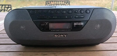 Sony CFD-S07CP Boombox K7, CD, Radio Fonctionne - Photo 1/4