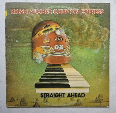 BRIAN AUGER'S  'STRAIGHT AHEAD' 1974 RCA album near mint