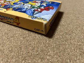 Mega Man 4 Rockman Famicom Nintendo NES Capcom Unused CIB NOS NTSC-J Japan
