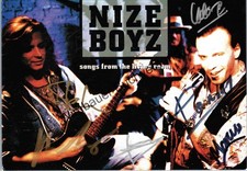 Original Autogramm Nize Boyz /// Autogramm Au...