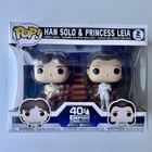 Funko Pop! Vinyl: Star Wars - Han Solo & Princess Leia 2 Pack 40th Anniversary