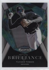 2022 Panini Prizm Draft Picks Brilliance Silver Prizm Tucker Toman #BR-TT 0q1p